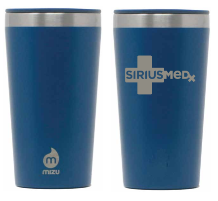 SIRIUSMEDx 16oz TUMBLER cup